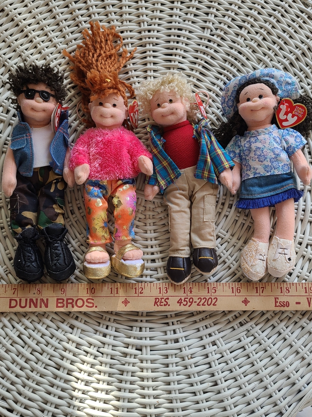 Ty Beanie Kids Plush Doll - Assorted Colors (Pink, Blue, Red, Multicolor)